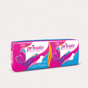 Private Extra Thin Super 16 Pads