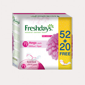 Freshdays Normal Scented 72 Pads