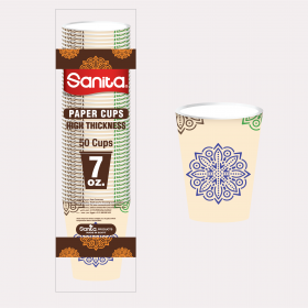 Sanita Paper Cups 7Oz