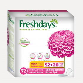 Freshdays Normal Scented 72 Pads