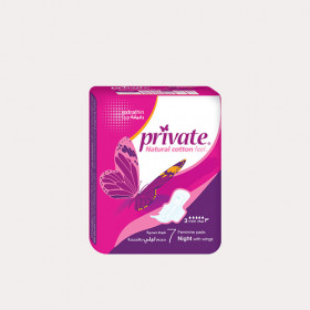 Private Extra Thin Night 7 Pads