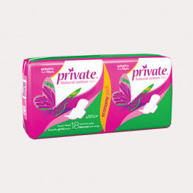 Private Extra Thin Normal 18 Pads