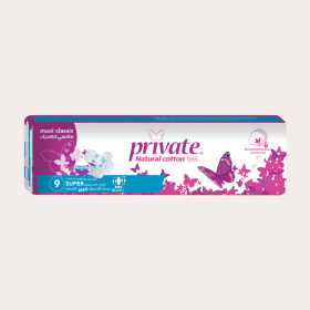 Private Maxi Super 9 Pads
