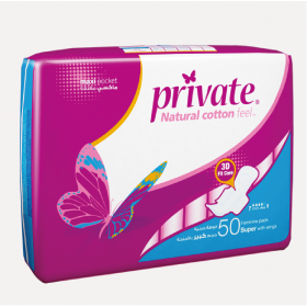 Private Maxi Pocket Super 50 Pads