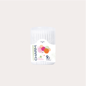 Sanita Charm Cotton Cosmetic 90 Buds